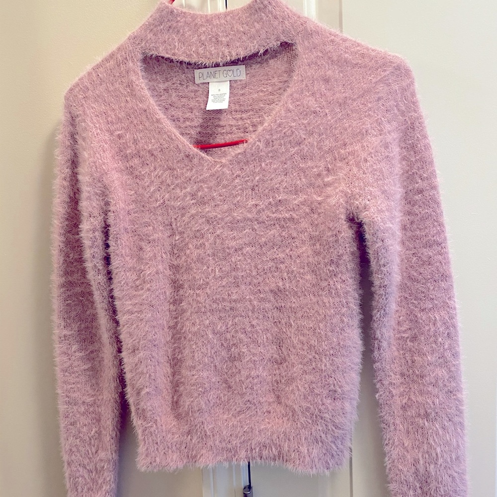 Soft, pink sweater